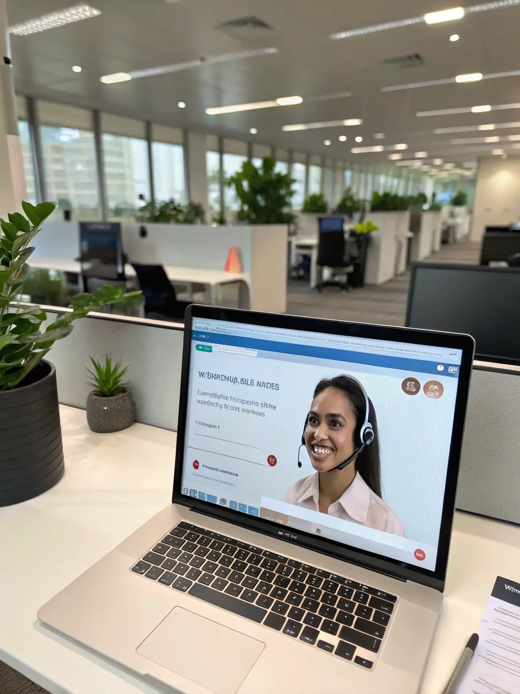 An AI phone agent seamlessly scheduling appointments for a healthcare provider, demonstrating its automation capabilities.