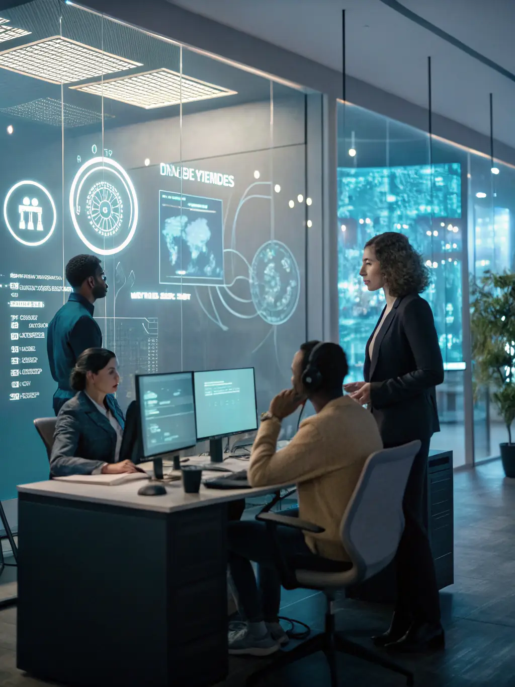 An AI phone agent integrating with a CRM system, demonstrating its ability to update customer information in real-time.