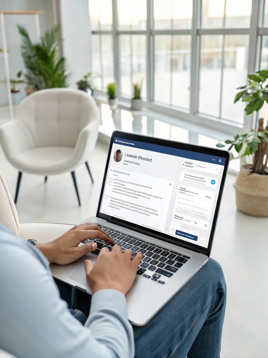 A sleek chatbot interface engaging with website visitors, capturing contact details in real-time, showcasing CenturyAutomations' Lead Capture Bot.